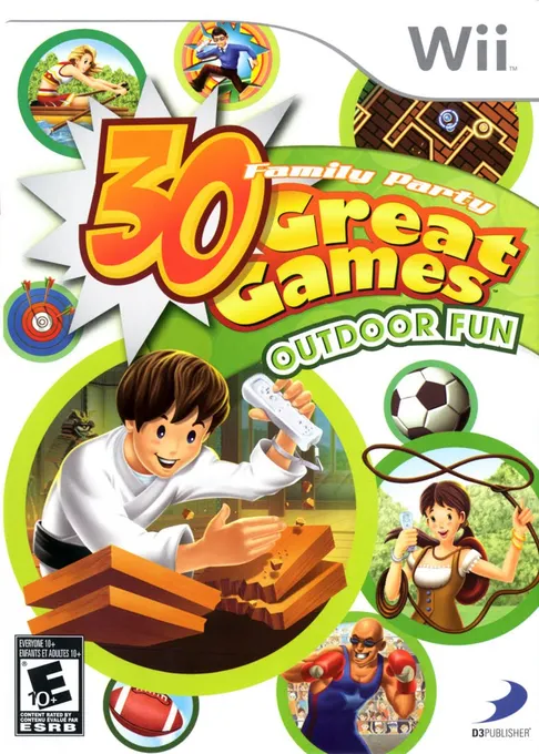 Family Party - 30 Great Games - Outdoor Fun (USA) (En,Fr,Es)